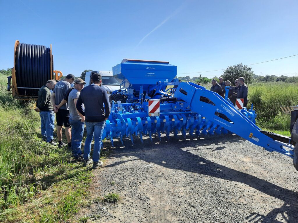 Déchaumeur Lemken à dents