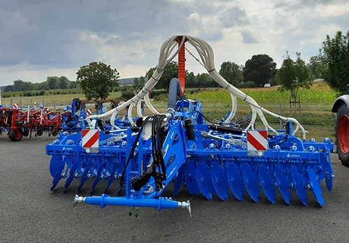 Déchaumeur Lemken à disques
